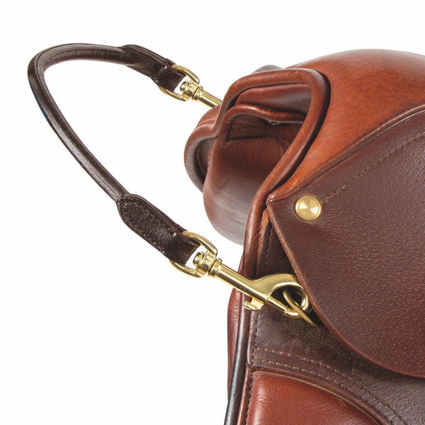 Shires Blenheim Leather Balance Grab Strap with Snaps